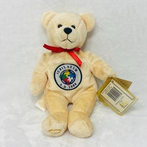 Jubilee Holy Bear Iubilaeum A.D. 2000 Plush Bear with Swing & Tush Tags